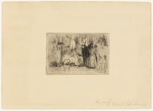 Hos sömmerskan av William James Glackens
