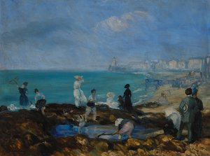 Stranden vid Dieppe
