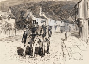 Sen åkte vi alla hem av William James Glackens
