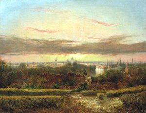 "Utsikt från ovan Wandsworth, Westminster och St Paul