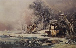 En sänkningsdag på vintern av William James Muller