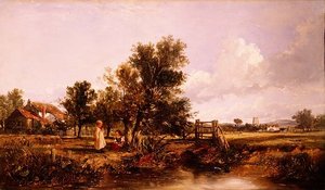 Gillingham på Medway av William James Muller