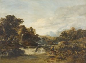 Pandy Mill, norra Wales av William James Muller