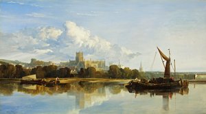 Utsikt över Bristol Cathedral av William James Muller
