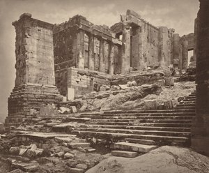 Propylaea från sydväst,1882 (foto)