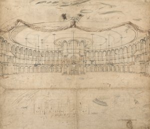 Design för Rotundan, Ranelagh Gardens av William John Newton