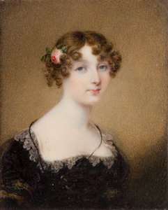Porträtt av Lady Lucy Whitmore, född Bridgeman (1792-1840), ca 1812-40 (olja och duk) av William John Newton