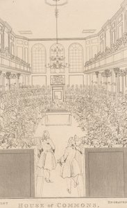 Underhuset, som det såg ut 1741-2 av William Johnstone White