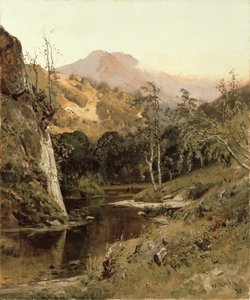 Mount Tamalpais från Lagunitas Creek, 1878