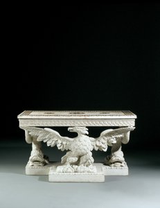 Ett av ett par George II sidobord av William Kent