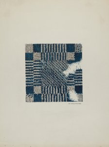 Coverlet avsnitt av, c. 1940. av William Kieckhofel