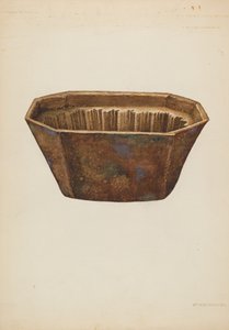 Porslinsform, ca. 1939. av William Kieckhofel