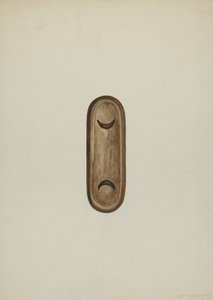 Detalj, Front of Confessional, 1937. av William Kieckhofel