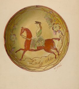 Pajtallrik av William L. Antrim