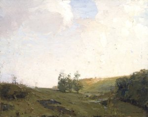 De tre träden, sent 1800-tidigt 1900-tal. av William Langson Lathrop