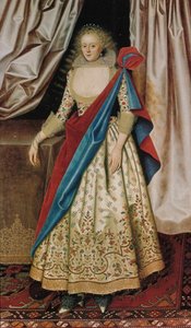 Lady Isabel Rich, född Cope av William Larkin