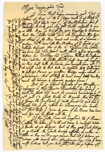 Brev från William Laud, ärkebiskop av Canterbury till Edward Conway, 14 augusti 1640. av William Laud