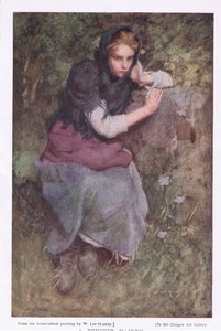 A Pensive Maid, från 