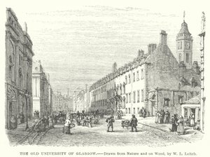 The Old University of Glasgow (gravyr)