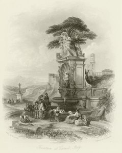 Fontän vid Carnelo av William Leighton Leitch