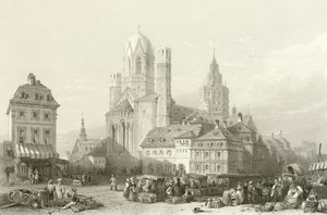 Mayence katedral, Rhen av William Leighton Leitch