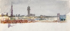 Kuststad av William Lionel Wyllie