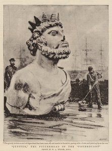 Jupiter, Foudroyantens galjonsfigur av William Lionel Wyllie