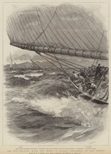 Nice-regattan, HKH Prinsen av Wales Britannia och lätt vinnare av William Lionel Wyllie