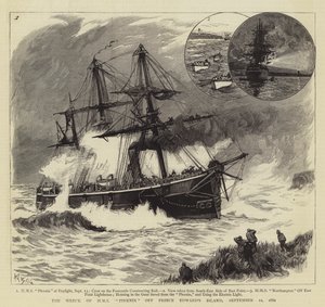 HMS Phoenix vrak utanför Prince Edward