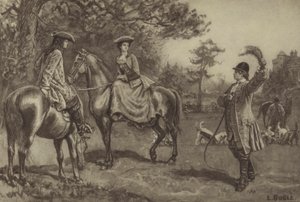 Första mötet mellan Frank och Die Vernon av William Lockhart Bogle