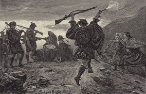 Rob Roy välkomnas av sin klan av William Lockhart Bogle