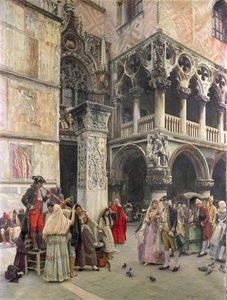 På Piazzetta, artonde århundradet, 1859-92