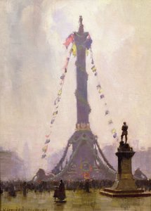 Trafalgar Day av William Logsdail