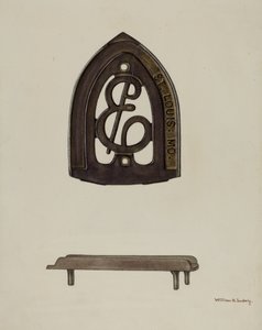 Underlägg, c. 1939.