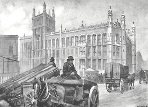 The Record Office, Fetter Lane, 1891 av William Luker