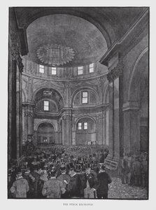 Börsen (litho) av William Luker
