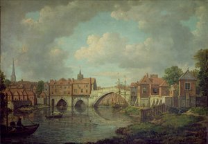 Ouse Bridge, York, ca 1764 (olja på duk)
