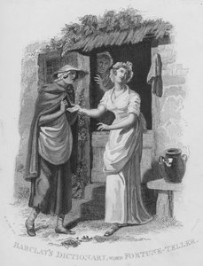 Barclays Dictionary, ord: Fortune-teller (gravyr)