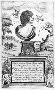 Robert Herrick (1591-1674), graviert vom Künstler