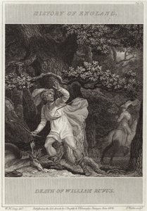 William Rufus död av William Marshall Craig