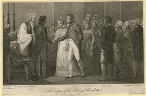 Prinsessan Charlottes bröllop av William Marshall Craig