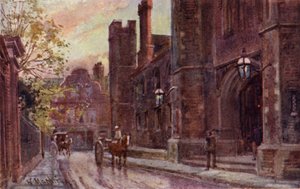 Entrance Gateway, Queens College av William Matthison