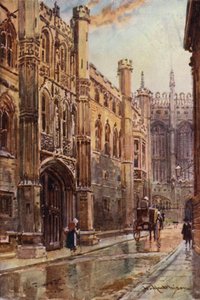 The Old Gateway of Kings College av William Matthison