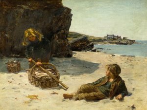 På den vita sanden av William McTaggart