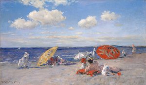 Vid havet, ca. 1892.