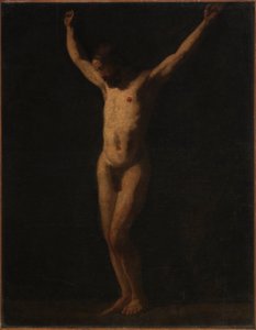 Korsfästelse, ca. 1872-1879. av William Merritt Chase