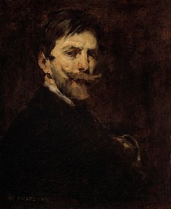 Tyska: Självporträtt av William Merritt Chase