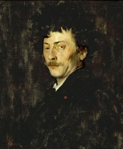 Pablo de Sarasate: Porträtt av en violinist, c.1875 av William Merritt Chase