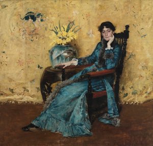 Porträtt av Dora Wheeler av William Merritt Chase