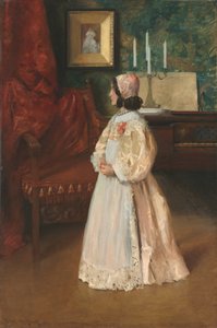 Porträtt av min dotter Alice, ca 1895 (olja på duk)
